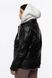 Жіноча куртка пряма коротка 46 колір чорний ЦБ-00206949 SKT000882080 фото 3