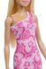 Лялька Barbie &ldquo;Супер стиль&rdquo; у рожевій сукні з принтом (блондинка) Barbie JLG03 ЦБ-00299221 фото 4