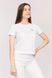 Женская футболка цвет белый ЦБ-00193566 SKT000852109 фото 1