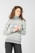 Жіночий светр 46 колір сірий ЦБ-00233522 SKT000941682 фото 1