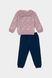 Костюм зі штанами для дівчинки 104 колір пудровий ЦБ-00236127 SKT000951720 фото 1