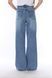 Джинсы wide leg женские цвет синий 42 ЦБ-00290499 фото 4