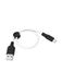 USB кабель X21 Plus Micro 2.4A 0.25 м цвет белый ЦБ-00215827 SKT000899294 фото 2