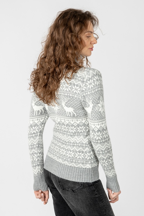 Женский свитер 46 цвет серый ЦБ-00233522 SKT000941682 фото