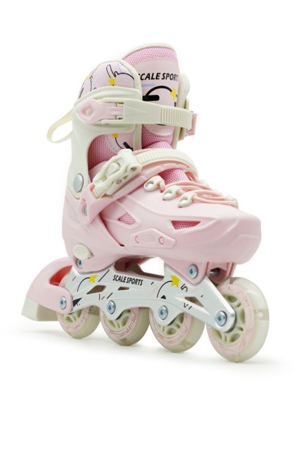 Детские роликовые коньки "Scale Sport" PINK SCALE SPORTS 928990009 ЦБ-00280207 фото