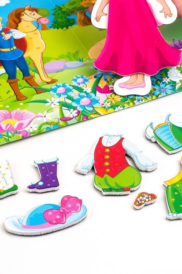Настольная игра, Vladi Toys - "Магнитная.Принцесса" Vladi Toys VT3204-26 ЦБ-00271362 фото
