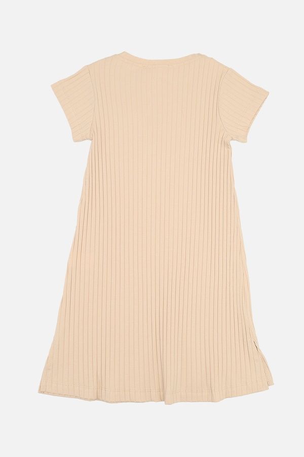Сукня для дівчинки колір бежевий 116 ЦБ-00274535 фото