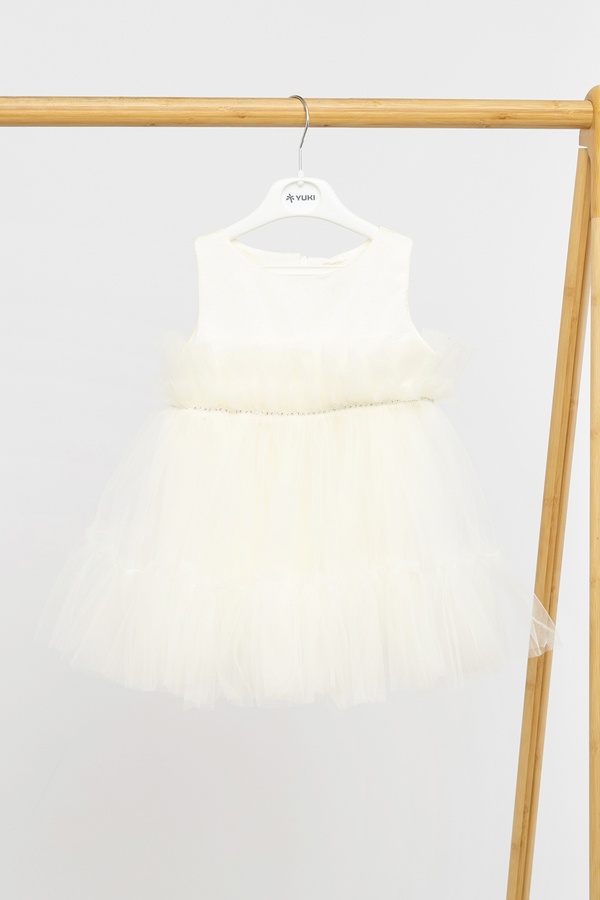 Сукня для дівчинки 92 колір молочний ЦБ-00228210 SKT000928529 фото