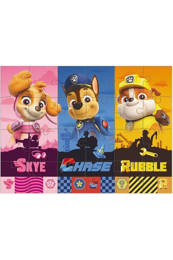 Пазлы 2 в 1 Paw Patrol. Такие хорошие щенки, 60 элементов DoDo 4823115909626 ЦБ-00284364 фото
