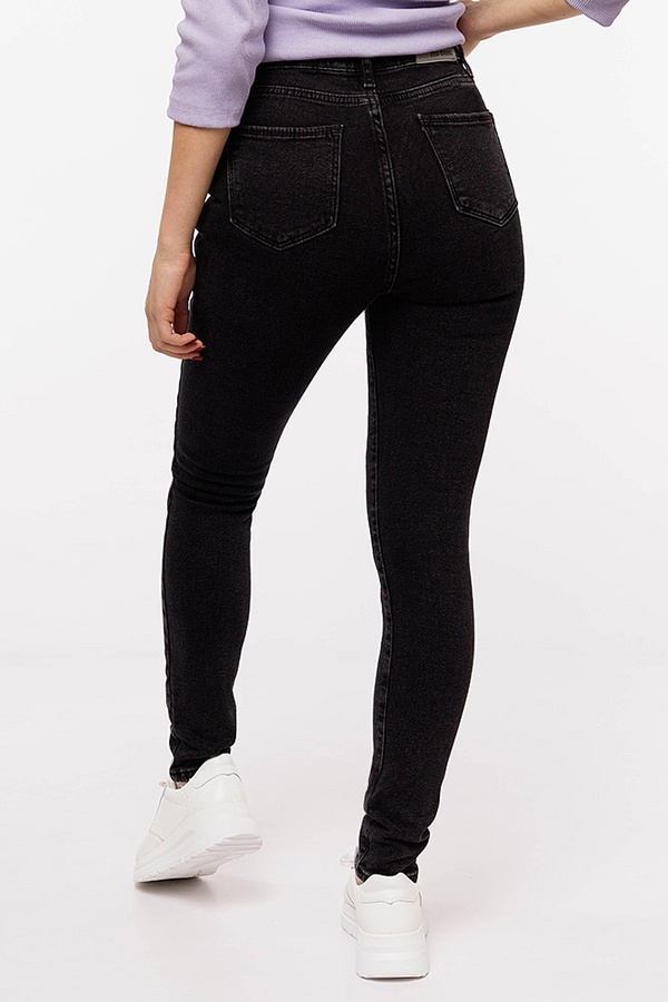 Женские джинсы 52 цвет черный ЦБ-00201400 SKT000870245 фото