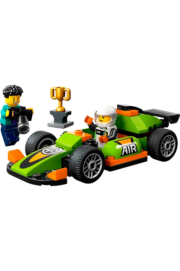 Конструктор Зелений автомобіль для перегонів колір різнокольоровий ЦБ-00241957 SKT000963189 фото