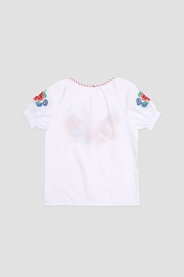 Вышиванка для девочки цвет белый 116 ЦБ-00279792 фото
