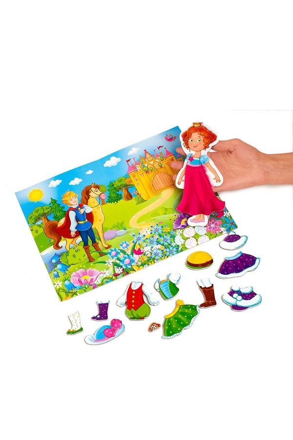 Настольная игра, Vladi Toys - "Магнитная.Принцесса" Vladi Toys VT3204-26 ЦБ-00271362 фото