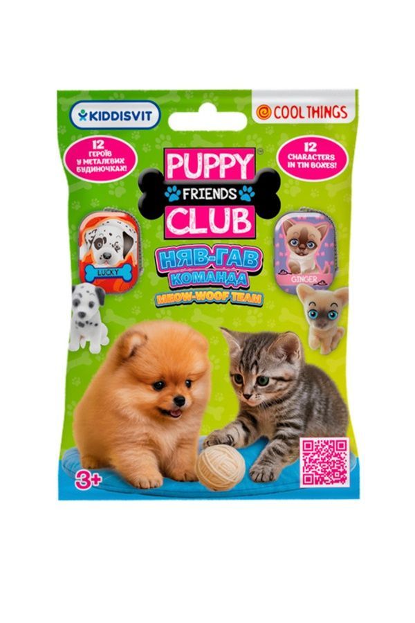 Фигурка-сюрприз COOL THINGS серии &laquo;Puppy Club&raquo; &mdash; МЯУ-ГАВ КОМАНДА COOL THINGS PC062 ЦБ-00293111 фото
