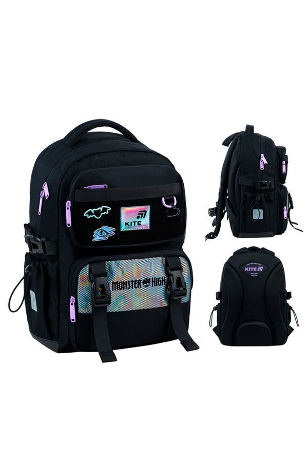 Рюкзак ортопедичний шкільний Kite Education Monster High KITE MH26-1022M ЦБ-00297749 фото