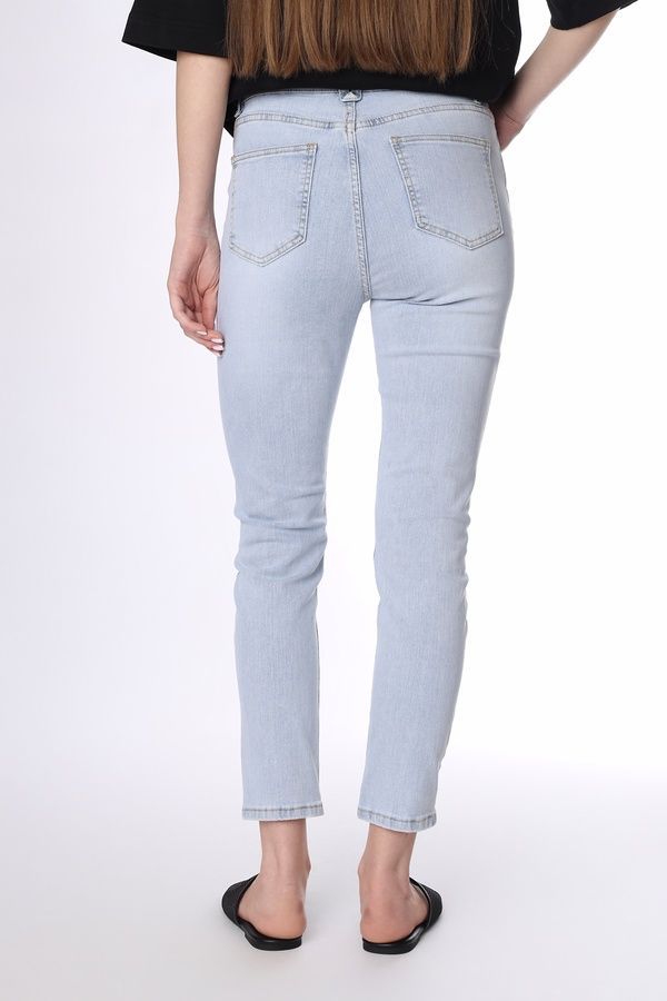 Джинсы skinny женские цвет голубой 42 ЦБ-00290502 фото