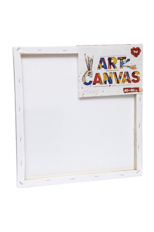 Холст для рисования "Art Canvas" Danko Toys AC-40х40 ЦБ-00271509 фото