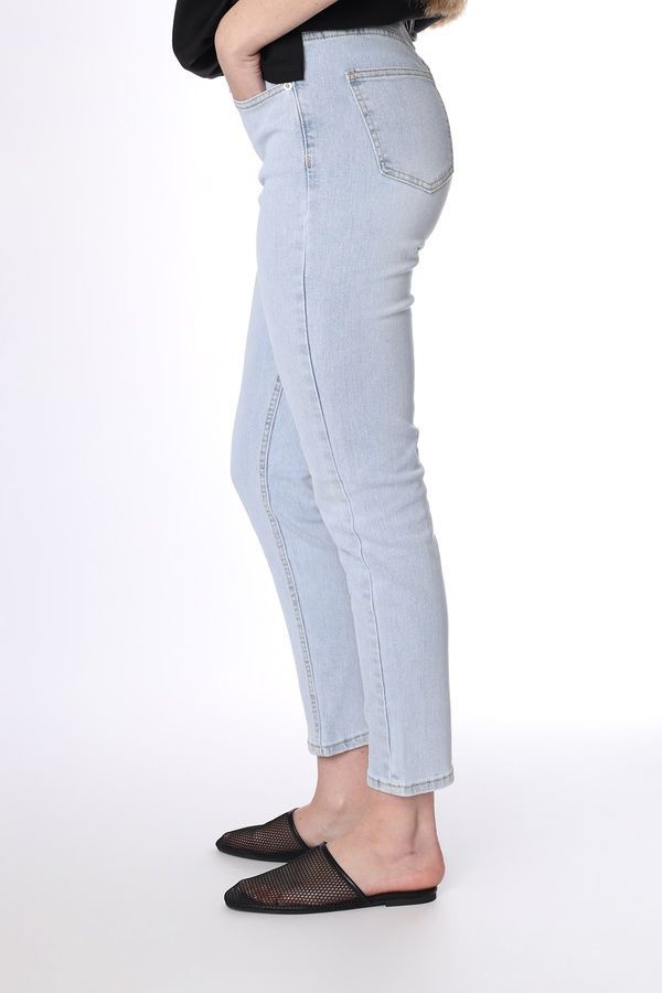 Джинсы skinny женские цвет голубой 42 ЦБ-00290502 фото