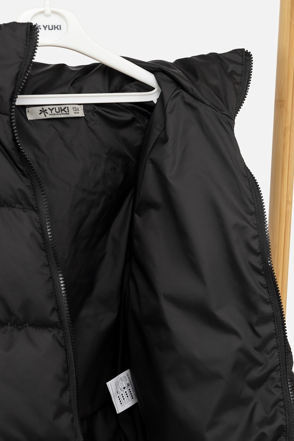 Куртка для девочки 146 цвет черный ЦБ-00243847
