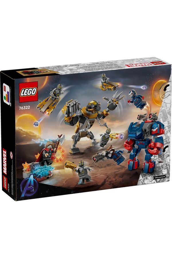 Конструктор LEGO Marvel Месники: Завершення Тор проти Чітаурі, 373 деталi 76322 ЦБ-00282671 фото