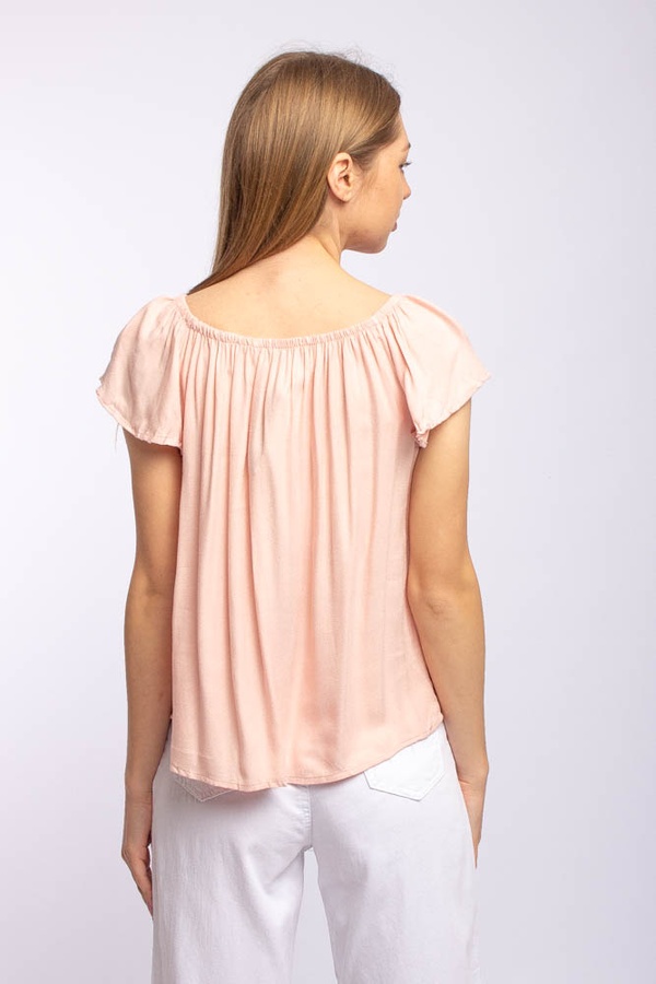 Блуза жіноча 44 колір рожевий ЦБ-00159964 SKT000540846 фото