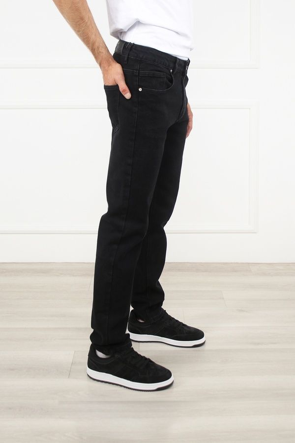 Джинсы slim мужские цвет черный W38 ЦБ-00299479 фото