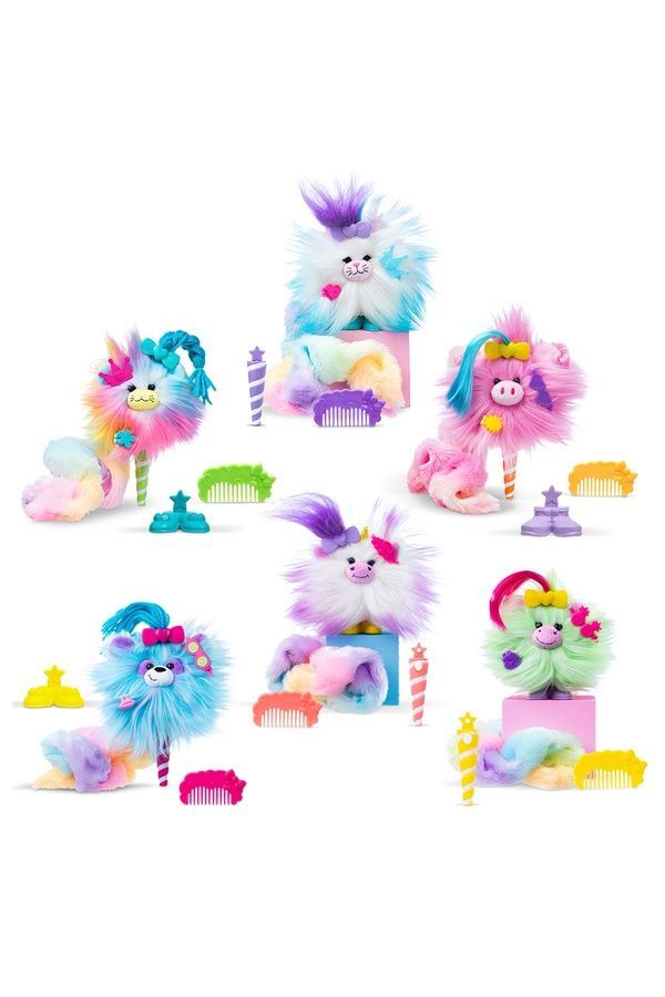 М'яка іграшка-сюрприз COTTON CANDYKINS W2 &ndash; ПУХНАСТИЙ УЛЮБЛЕНЕЦЬ COTTON CANDYKINS 27301(W2) ЦБ-00278258 фото