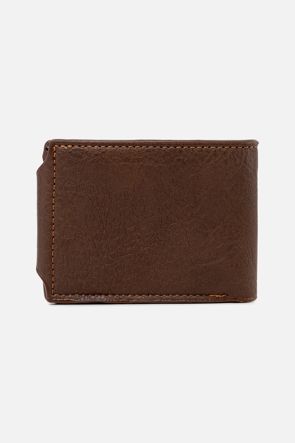 Чоловічий гаманець колір темно-коричневий ЦБ-00244439 SKT000978815 фото