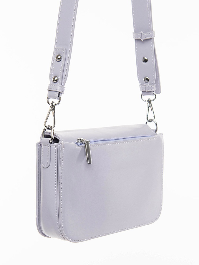 Маленька жіноча сумочка колір бузковий ЦБ-00214307 SKT000896158 фото