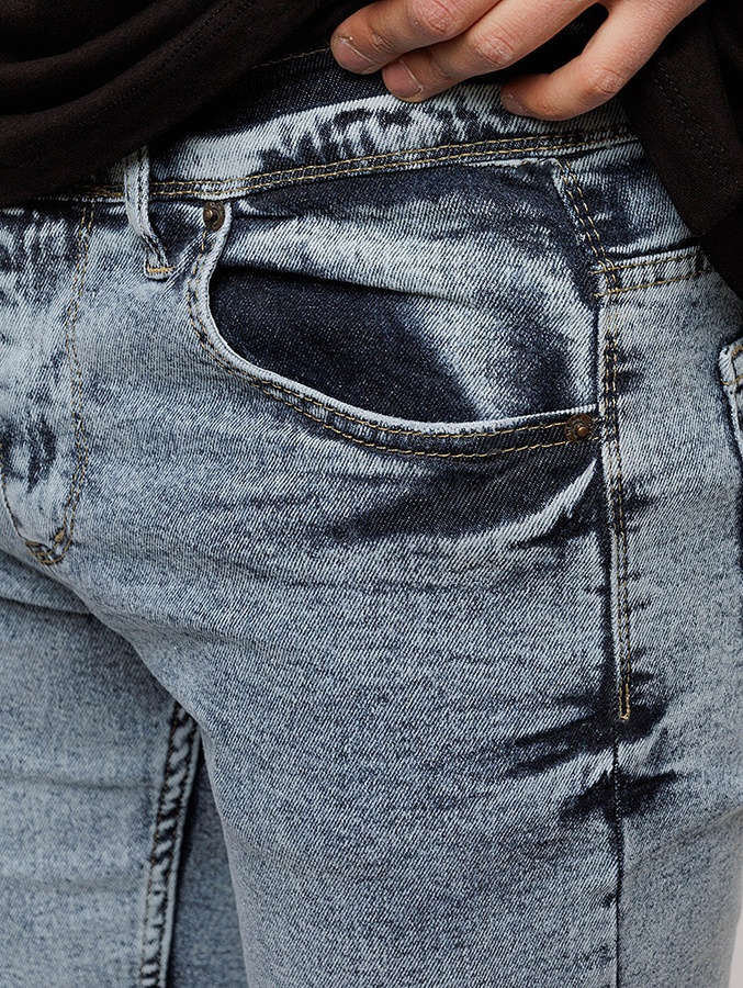 Мужские джинсы 42 цвет голубой ЦБ-00220178 SKT000909041 фото
