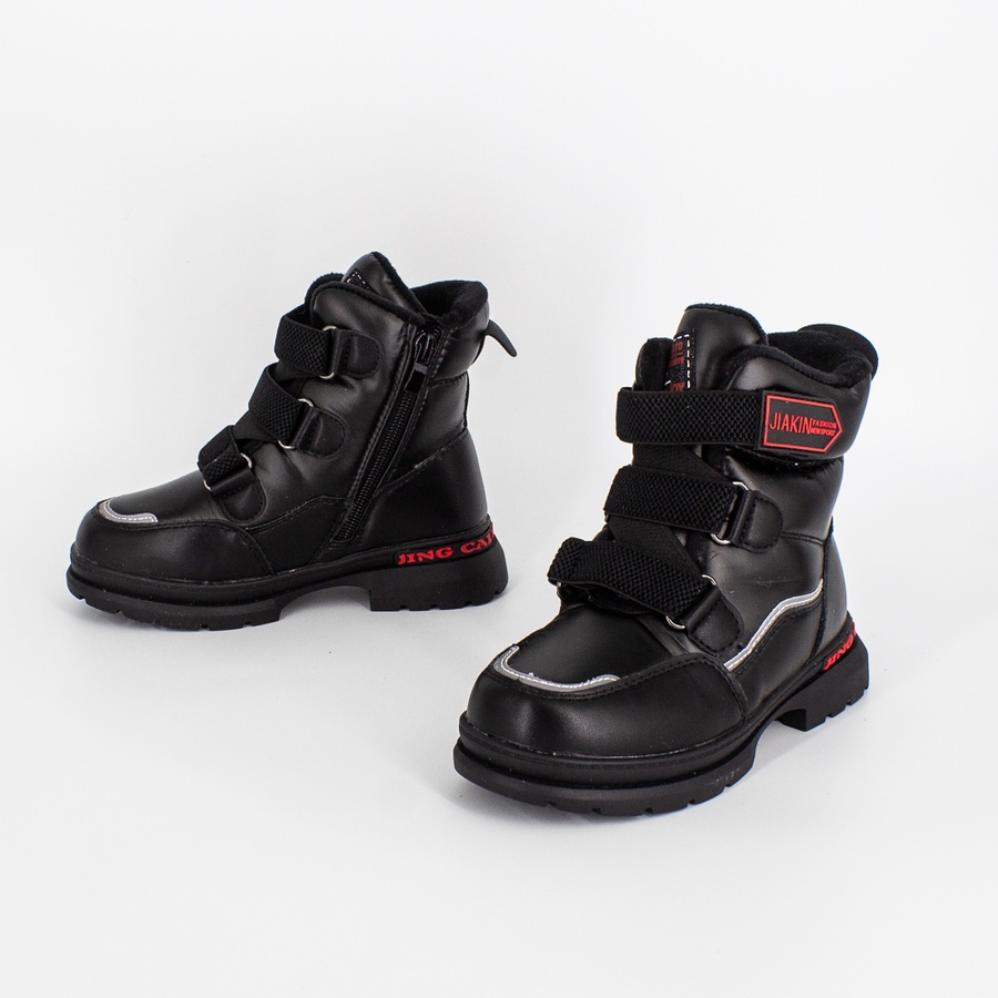 Детские ботинки 28 цвет черный ЦБ-00140284 SKT000492798 фото