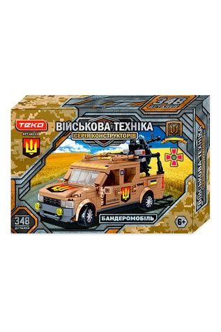 Конструктор "Військова техніка", Бандеромобіль Teko 68333 ЦБ-00241479 фото