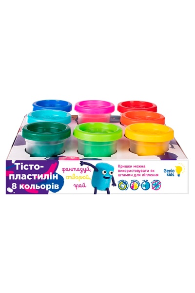 Набір для дитячої творчості - "Тісто-пластилін" колір різнокольоровий ЦБ-00215075 SKT000897831 фото