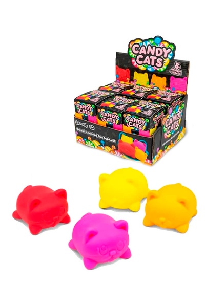 Игрушка-антистресс - Неоновые Котята с ароматом цвет разноцветный ЦБ-00233083 SKT000940517 фото