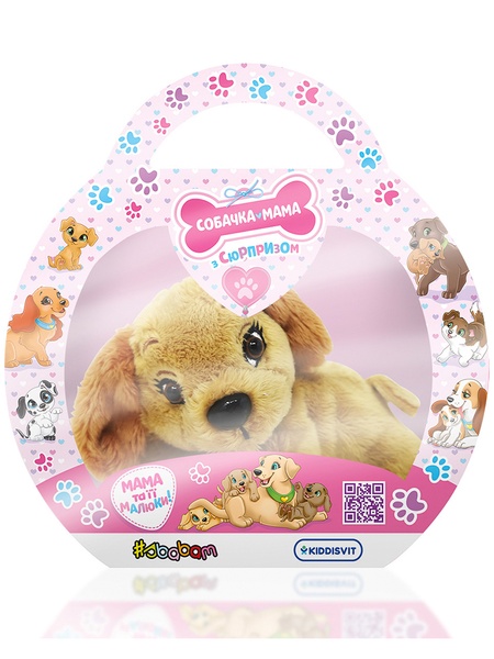 М'яка колекційна іграшка – Собачка мама з сюрпризом колір різнокольоровий ЦБ-00225573 SKT000922380 фото