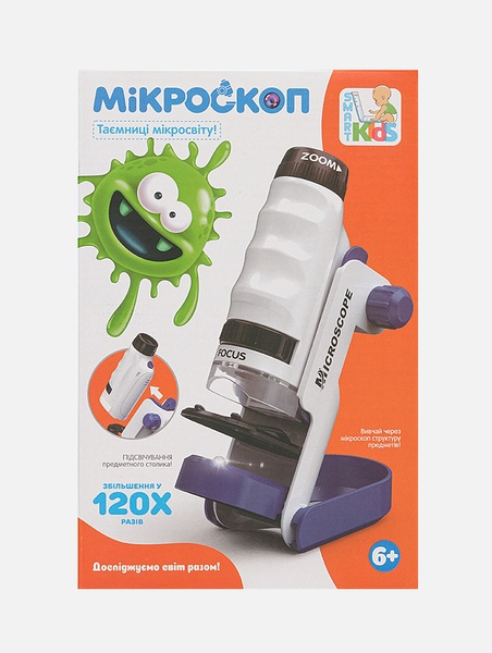 Мікроскоп дитячий колір різнокольоровий ЦБ-00180773 SKT000600234 фото