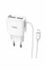 Зарядний пристрій Hoco C59A 2 USB 2.4A Lightning колір білий ЦБ-00196963 SKT000860254 фото 2