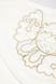 Крижма махрова для дівчинки колір білий ЦБ-00181159 SKT000600944 фото 2