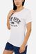 Женская футболка с коротким рукавом 46 цвет белый ЦБ-00252402