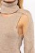 Жіночий светр 46 колір бежевий ЦБ-00173683 SKT000581109 фото 2