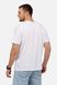 Чоловіча футболка з коротким рукавом 54 колір білий ЦБ-00250769 SKT000994277 фото 3