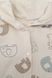 Костюм яслі для новонародженого хлопчика колір бежевий 56 ЦБ-00293033 фото 8