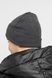 Мужская шапка 58-60 цвет темно-серый ЦБ-00232194 SKT000938070 фото 3