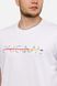 Мужская футболка с коротким рукавом 54 цвет белый ЦБ-00250769 SKT000994277 фото 4