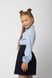 Блуза на дівчинку 140 колір блакитний ЦБ-00157527 SKT000533854 фото 3