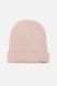 Женская шапка с отворотом 56-58 цвет пудровый ЦБ-00226803 SKT000924961 фото 1
