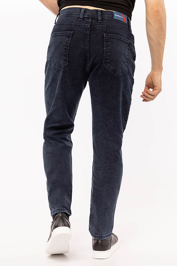 Чоловічі джинси 48 колір темно-синій ЦБ-00203073 SKT000873539 фото