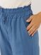 Жіночі широкі літні штани 42 колір синій ЦБ-00219296 SKT000906973 фото 2