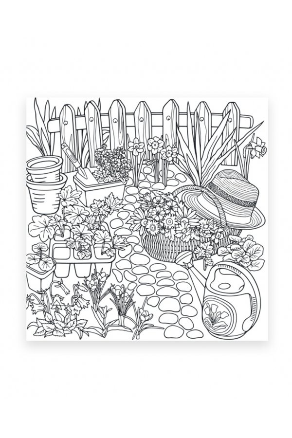 Розмальовка антистрес - "Казкові квіти" колір різнокольоровий ЦБ-00233794 SKT000942255 фото