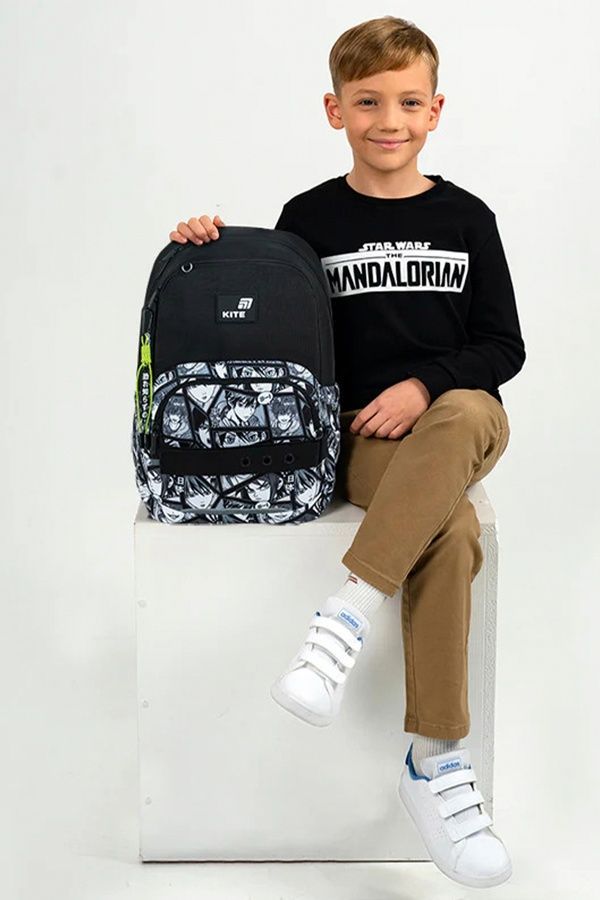 Рюкзак ортопедичний шкільний Kite Education Anime Boy KITE K26-585M-5 ЦБ-00297751 фото